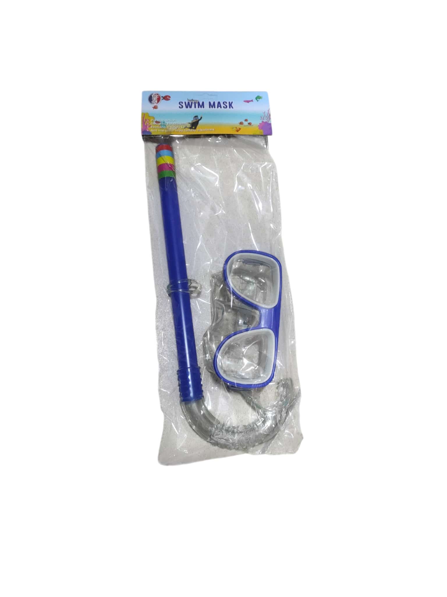 toptan deniz şnorkel set asetat poşette akz11960